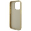 Etui Karl Lagerfeld Wrinkled Metal       Signature do iPhone 15 Pro złoty